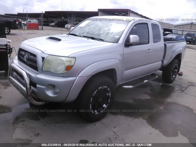 5TEUU42N48Z561951 - 2008 TOYOTA TACOMA ACCESS CAB Күміс фото 2