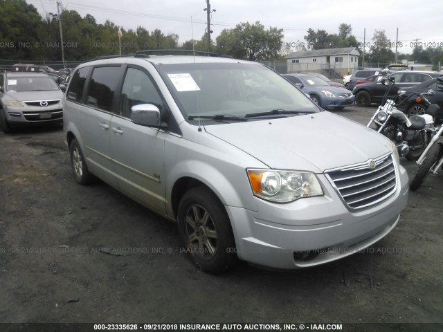 2A8HR54P68R793019 - 2008 CHRYSLER TOWN & COUNTRY TOURING SILVER photo 1