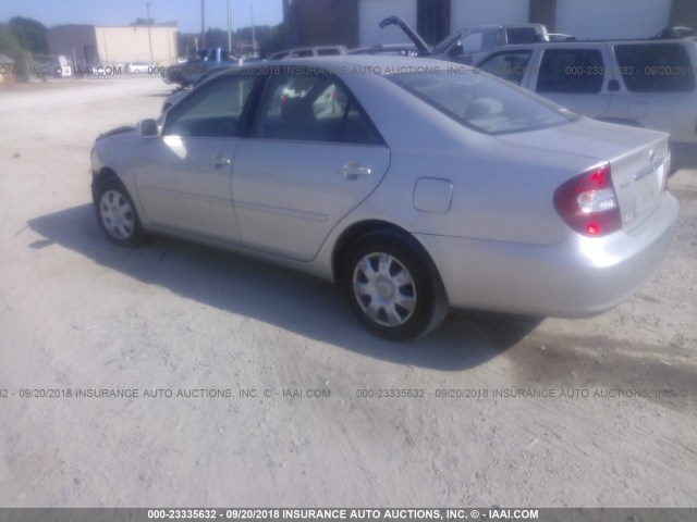 4T1BE32K84U830049 - 2004 TOYOTA CAMRY LE/XLE/SE SILVER photo 3