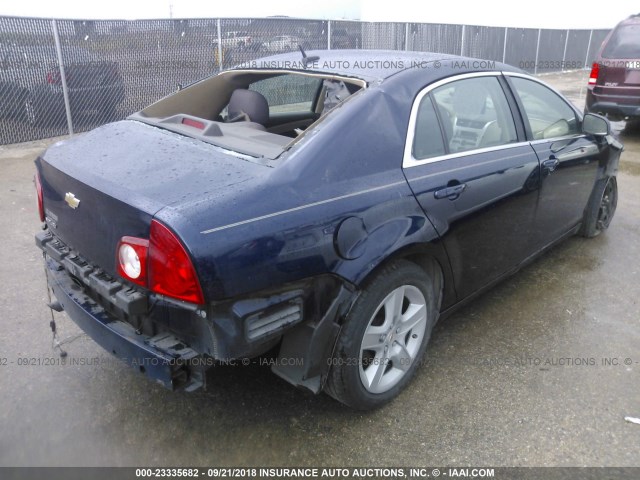 1G1ZB5E1XBF234459 - 2011 CHEVROLET MALIBU LS ლურჯი ფოტო 4