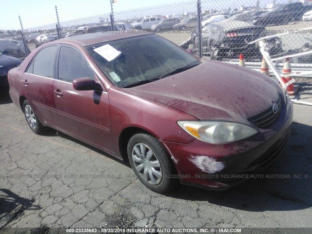 4T1BE32K23U188619 - 2003 TOYOTA CAMRY LE/XLE/SE Қызыл фото 1