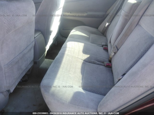 4T1BE32K23U188619 - 2003 TOYOTA CAMRY LE/XLE/SE Қызыл фото 8