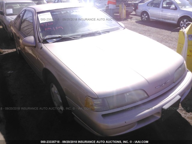 1FAPP6245PH171115 - 1993 FORD THUNDERBIRD LX TAN photo 1
