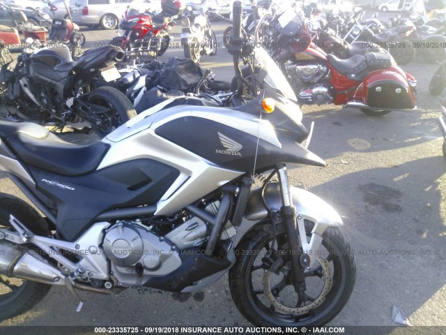 JH2RC6354CK002441 - 2012 HONDA NC700X SILVER photo 5