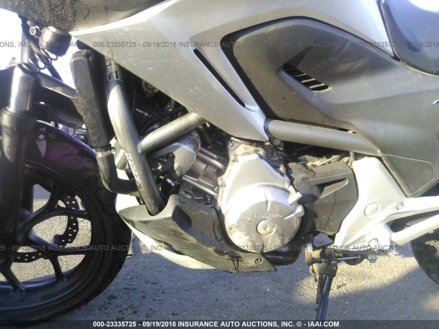 JH2RC6354CK002441 - 2012 HONDA NC700X SILVER photo 9