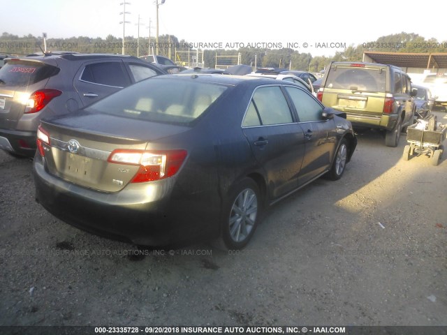 4T1BD1FK0CU006577 - 2012 TOYOTA CAMRY HYBRID/LE/XLE 灰色 照片 4