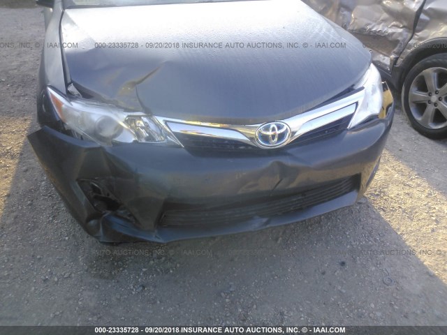 4T1BD1FK0CU006577 - 2012 TOYOTA CAMRY HYBRID/LE/XLE 灰色 照片 6