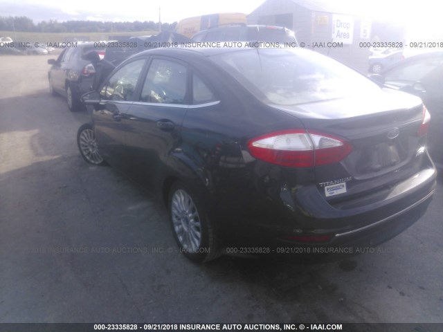 3FADP4CJ9EM156136 - 2014 FORD FIESTA TITANIUM BLACK photo 3