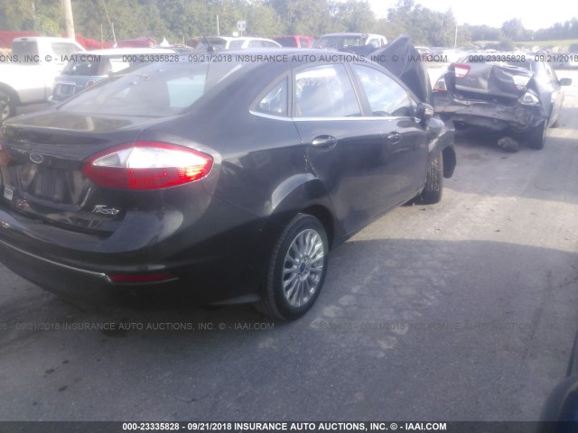 3FADP4CJ9EM156136 - 2014 FORD FIESTA TITANIUM BLACK photo 4