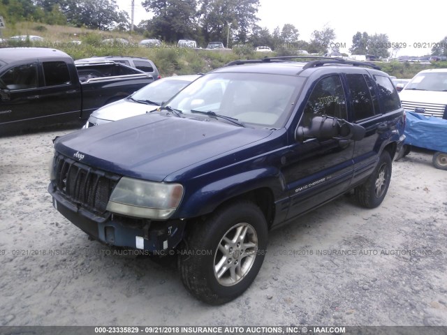 1J4GW48S44C383028 - 2004 JEEP GRAND CHEROKEE LAREDO/COLUMBIA/FREEDOM 蓝色 照片 2