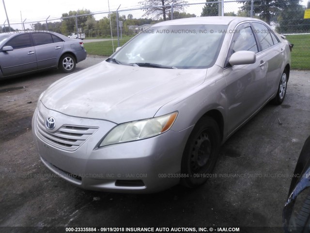 4T1BE46K57U624708 - 2007 TOYOTA CAMRY NEW GENERAT CE/LE/XLE/SE GOLD photo 2