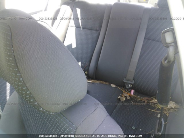 KL1TD56666B661868 - 2006 CHEVROLET AVEO LS SILVER photo 8