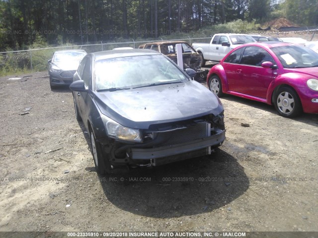 1G1PF5S99B7156594 - 2011 CHEVROLET CRUZE LT GRAY photo 6