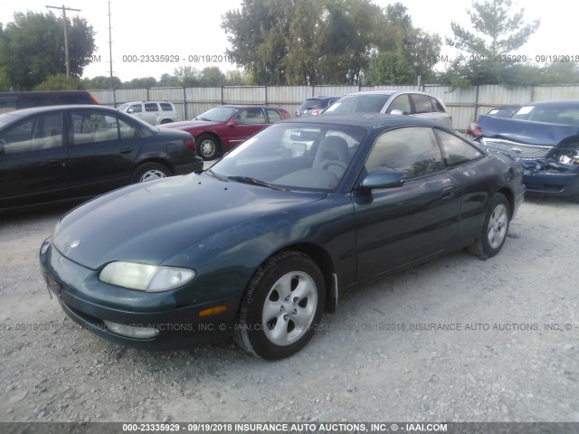 1YVGE31B9P5156532 - 1993 MAZDA MX-6 LS GREEN photo 2