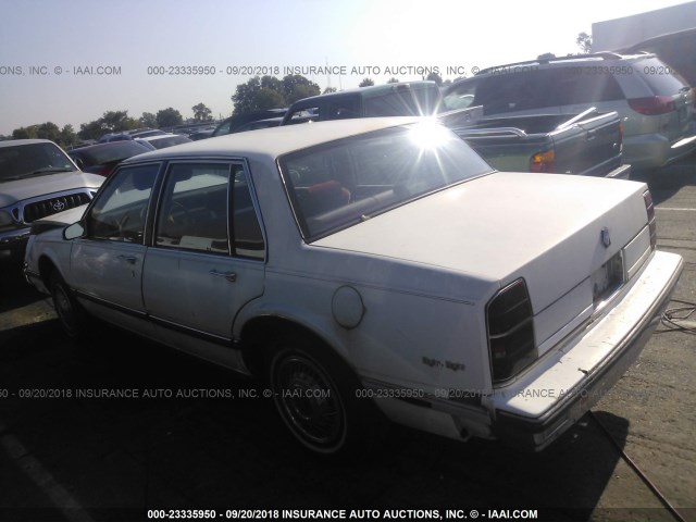 1G3HN54C9KW363905 - 1989 OLDSMOBILE DELTA 88 ROYALE WHITE photo 3