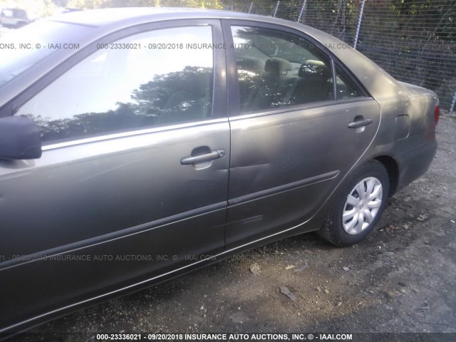 4T1BE32K46U736656 - 2006 TOYOTA CAMRY LE/XLE/SE Сұр фото 6