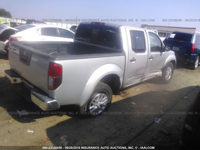 1N6AD0ER1GN730879 - 2016 NISSAN FRONTIER S/SV/SL/PRO-4X SILVER photo 4