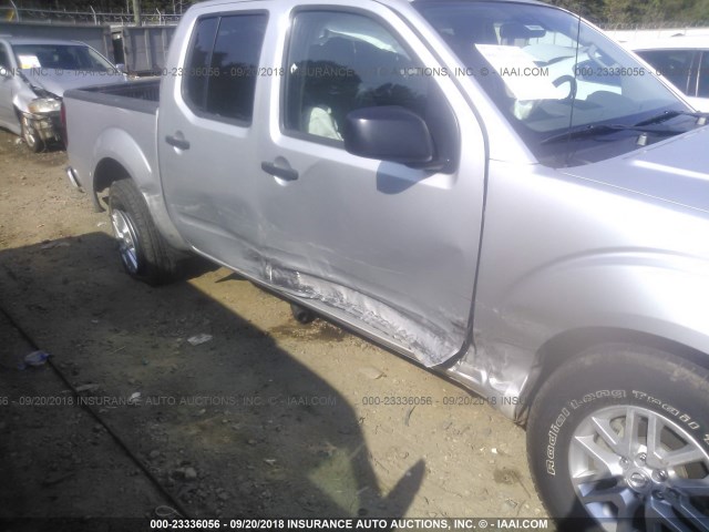 1N6AD0ER1GN730879 - 2016 NISSAN FRONTIER S/SV/SL/PRO-4X SILVER photo 6