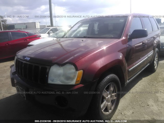 1J8GS48KX7C661509 - 2007 JEEP GRAND CHEROKEE LAREDO/COLUMBIA/FREEDOM 红色 照片 2