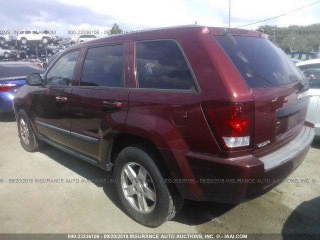 1J8GS48KX7C661509 - 2007 JEEP GRAND CHEROKEE LAREDO/COLUMBIA/FREEDOM 红色 照片 3