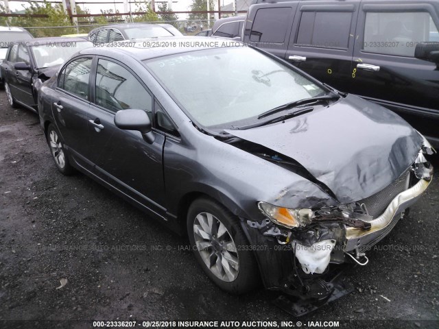 2HGFA16939H318594 - 2009 HONDA CIVIC EXL Boz foto 1