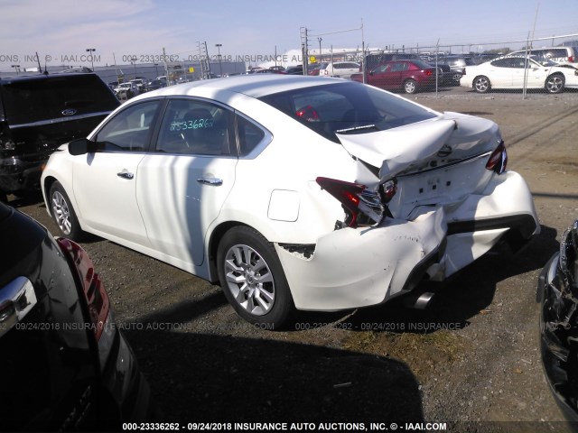 1N4AL3AP4GC207434 - 2016 NISSAN ALTIMA 2.5/S/SV/SL/SR WHITE photo 3