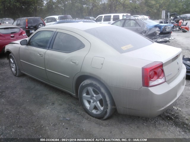 2B3LA43GX7H681060 - 2007 DODGE CHARGER SE/SXT TAN photo 3