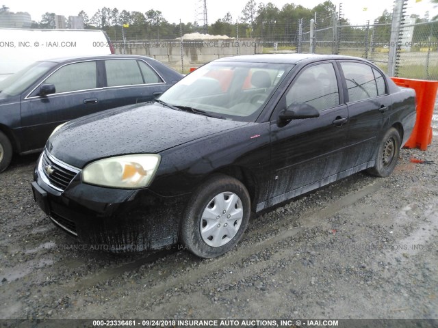 1G1ZS58F07F169166 - 2007 CHEVROLET MALIBU LS 黑色 照片 2