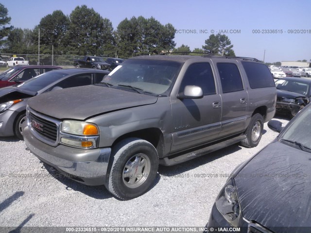 1GKEC16Z72J311421 - 2002 GMC YUKON XL C1500 Pewter photo 2