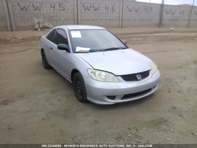 1HGEM21165L042838 - 2005 HONDA CIVIC DX VP Gümüş foto 1