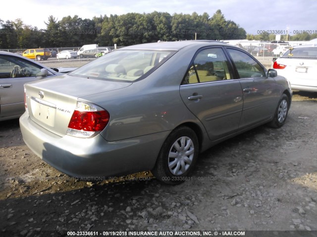 4T1BE32K15U639543 - 2005 TOYOTA CAMRY LE/XLE/SE Бежевый фото 4