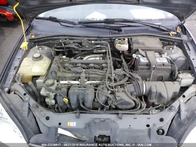 1FAHP34NX7W168280 - 2007 FORD FOCUS ZX4/S/SE/SES 灰色 照片 10