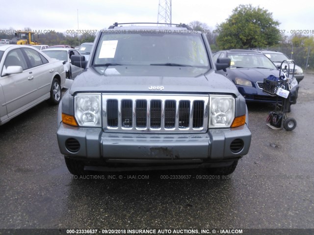 1J8HG48K67C635527 - 2007 JEEP COMMANDER Boz foto 6