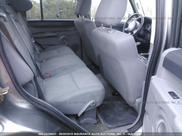 1J8HG48K67C635527 - 2007 JEEP COMMANDER Boz foto 8