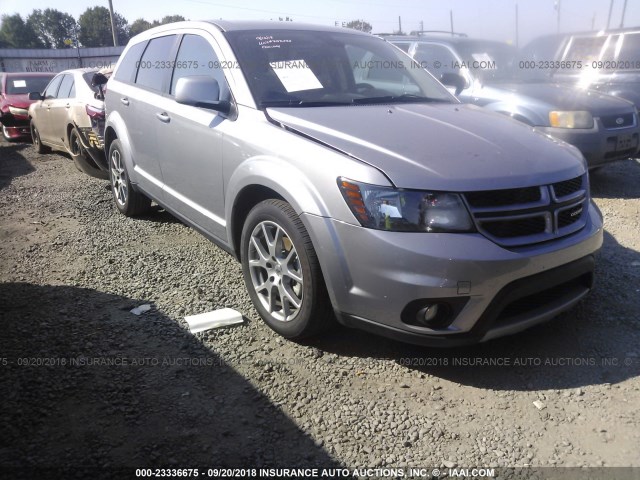 3C4PDCEG2JT380733 - 2018 DODGE JOURNEY GT GRAY photo 1