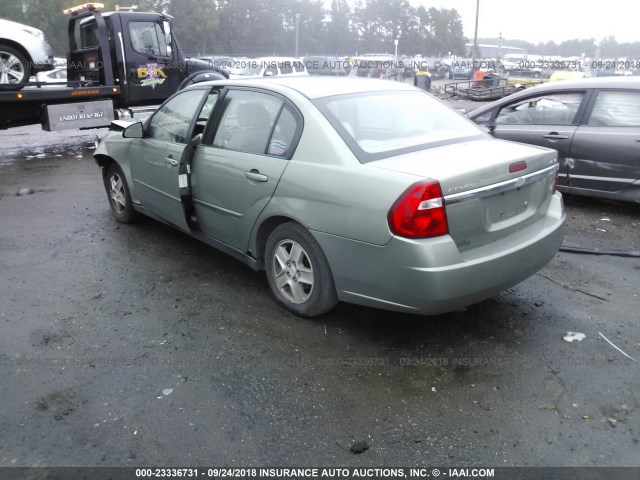 1G1ZT52814F177196 - 2004 CHEVROLET MALIBU LS მწვანე ფოტო 3