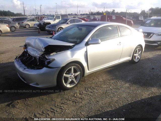 JTKDE177870149741 - 2007 TOYOTA SCION TC 银色 照片 2