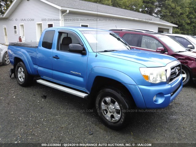 5TEUU42N86Z234952 - 2006 TOYOTA TACOMA ACCESS CAB Blau Foto 1