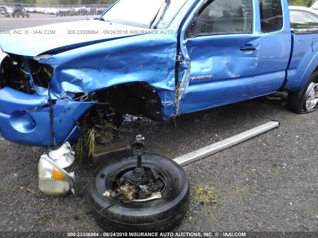 5TEUU42N86Z234952 - 2006 TOYOTA TACOMA ACCESS CAB Blau Foto 6