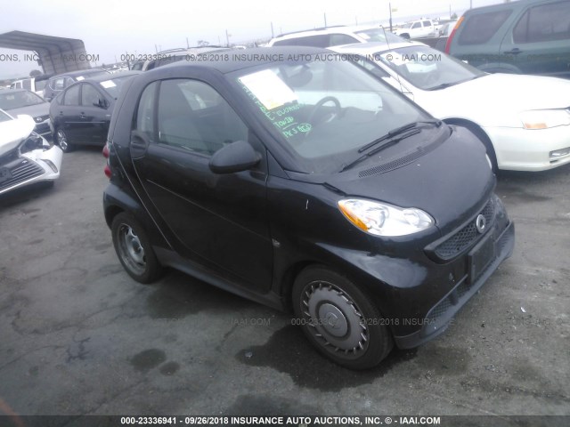 WMEEJ3BA4DK619237 - 2013 SMART FORTWO PURE/PASSION BLACK photo 1