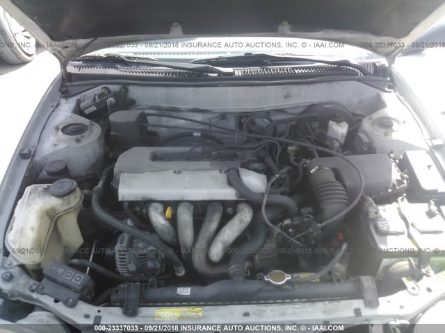 1NXBR12E1XZ188152 - 1999 TOYOTA COROLLA VE/CE/LE 银色 照片 10