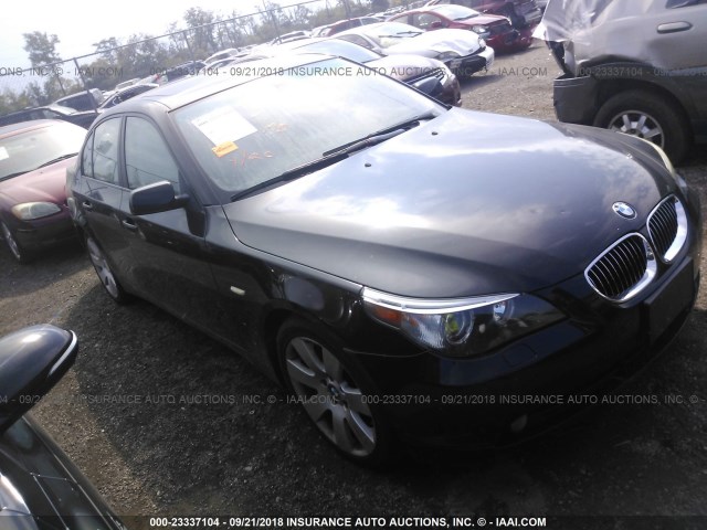 WBANF73547CU27109 - 2007 BMW 530 XI BLACK photo 1