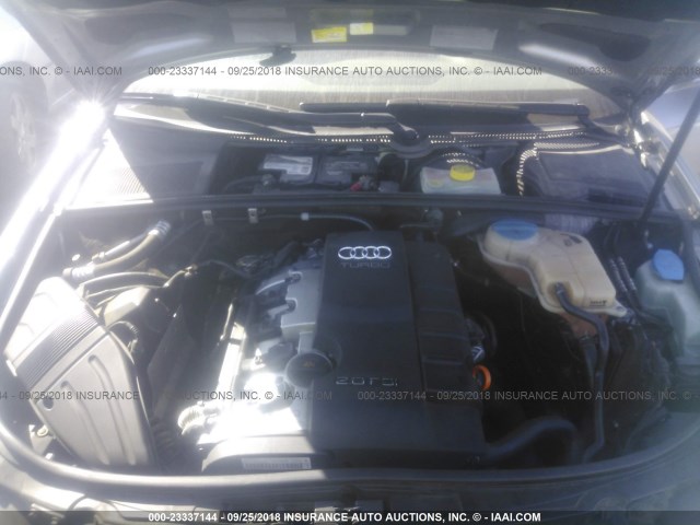 WAUAF78E16A198745 - 2006 AUDI A4 2/TURBO GRAY photo 9