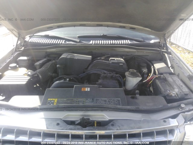 1FMZU73K73ZB10282 - 2003 FORD EXPLORER XLT/XLT SPORT/NBX 银色 照片 10