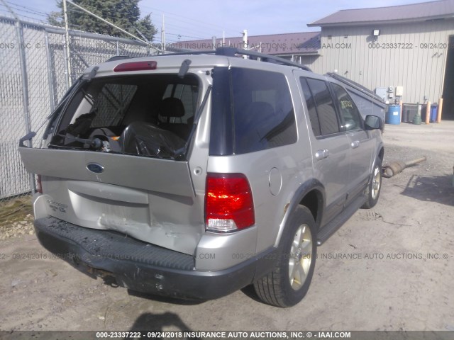 1FMZU73K73ZB10282 - 2003 FORD EXPLORER XLT/XLT SPORT/NBX 银色 照片 4
