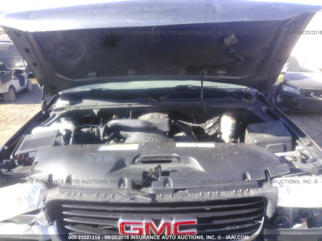 3GKFK16T5YG107939 - 2000 GMC YUKON XL K1500 GRAY photo 10