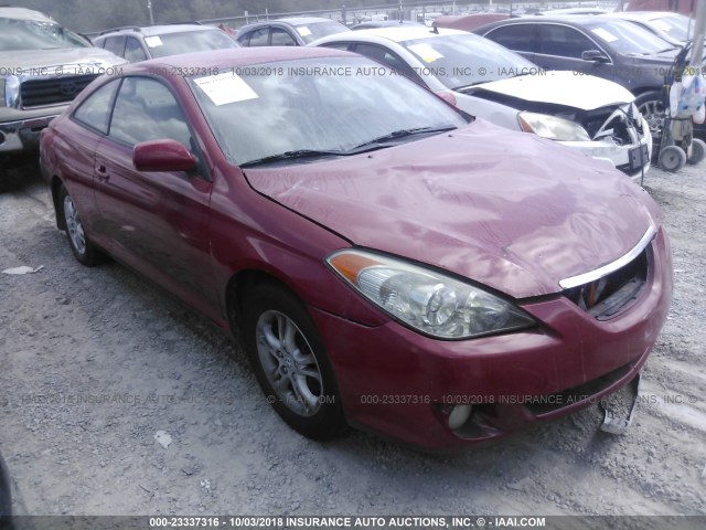 4T1CE30P07U757217 - 2007 TOYOTA CAMRY SOLARA SE/SLE Qırmızı foto 1