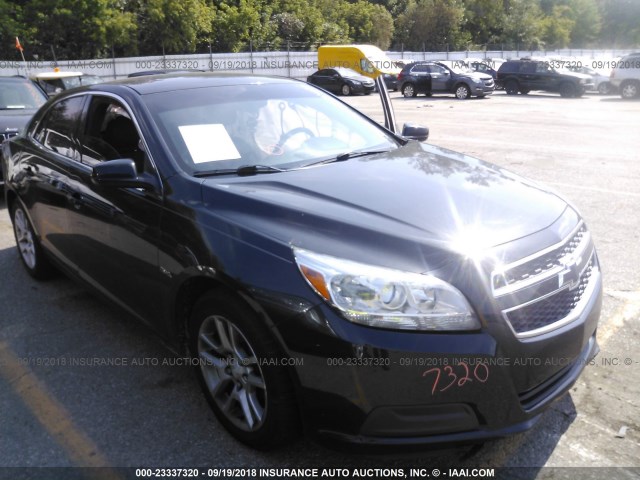1G11D5RR1DF100143 - 2013 CHEVROLET MALIBU 1LT BLACK photo 1