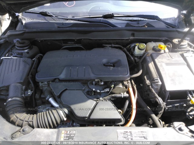 1G11D5RR1DF100143 - 2013 CHEVROLET MALIBU 1LT BLACK photo 10