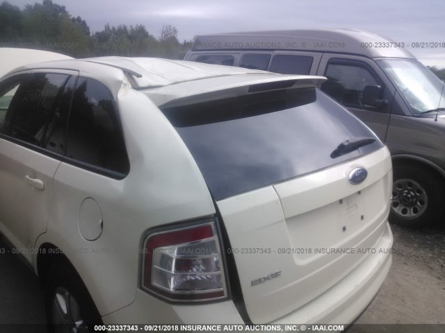 2FMDK49C57BA88841 - 2007 FORD EDGE SEL PLUS CREAM photo 6